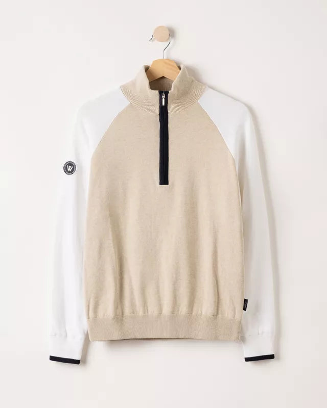 Laura T-Neck WP Oyster