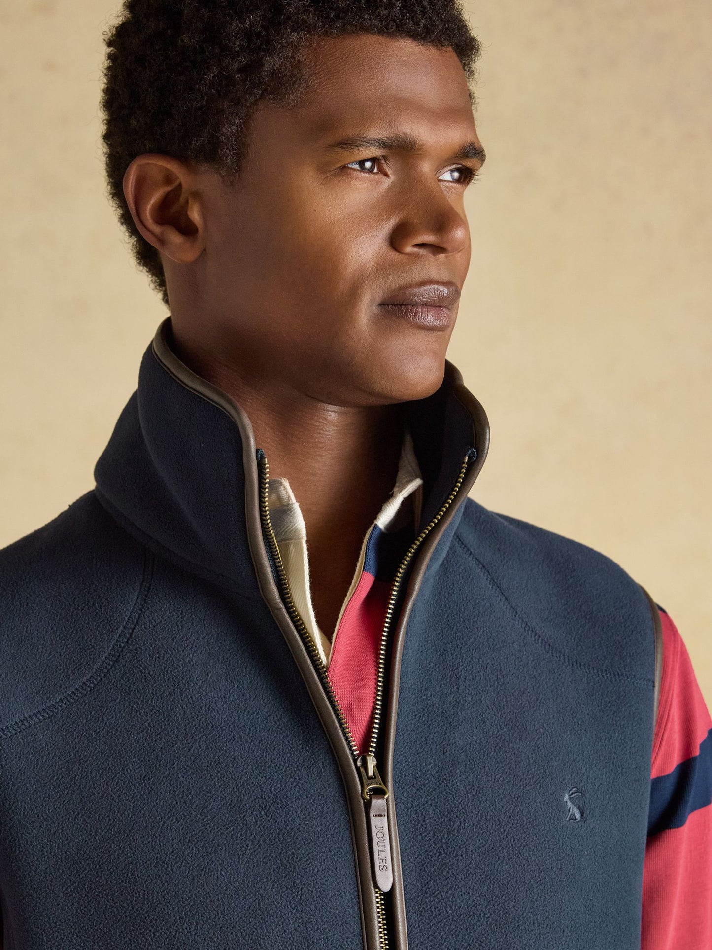 Heritage Fleece Navy Gilet