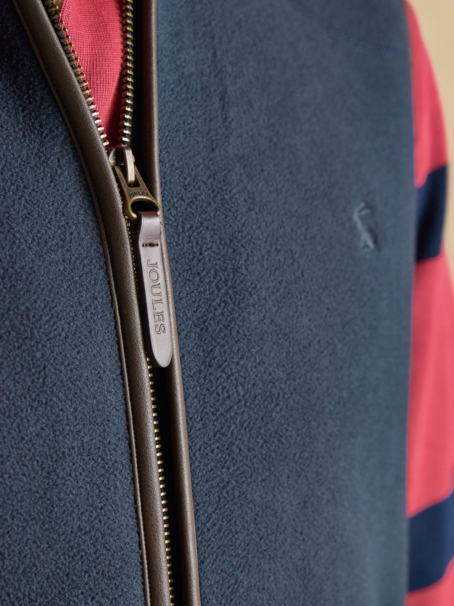 Heritage Fleece Navy Gilet