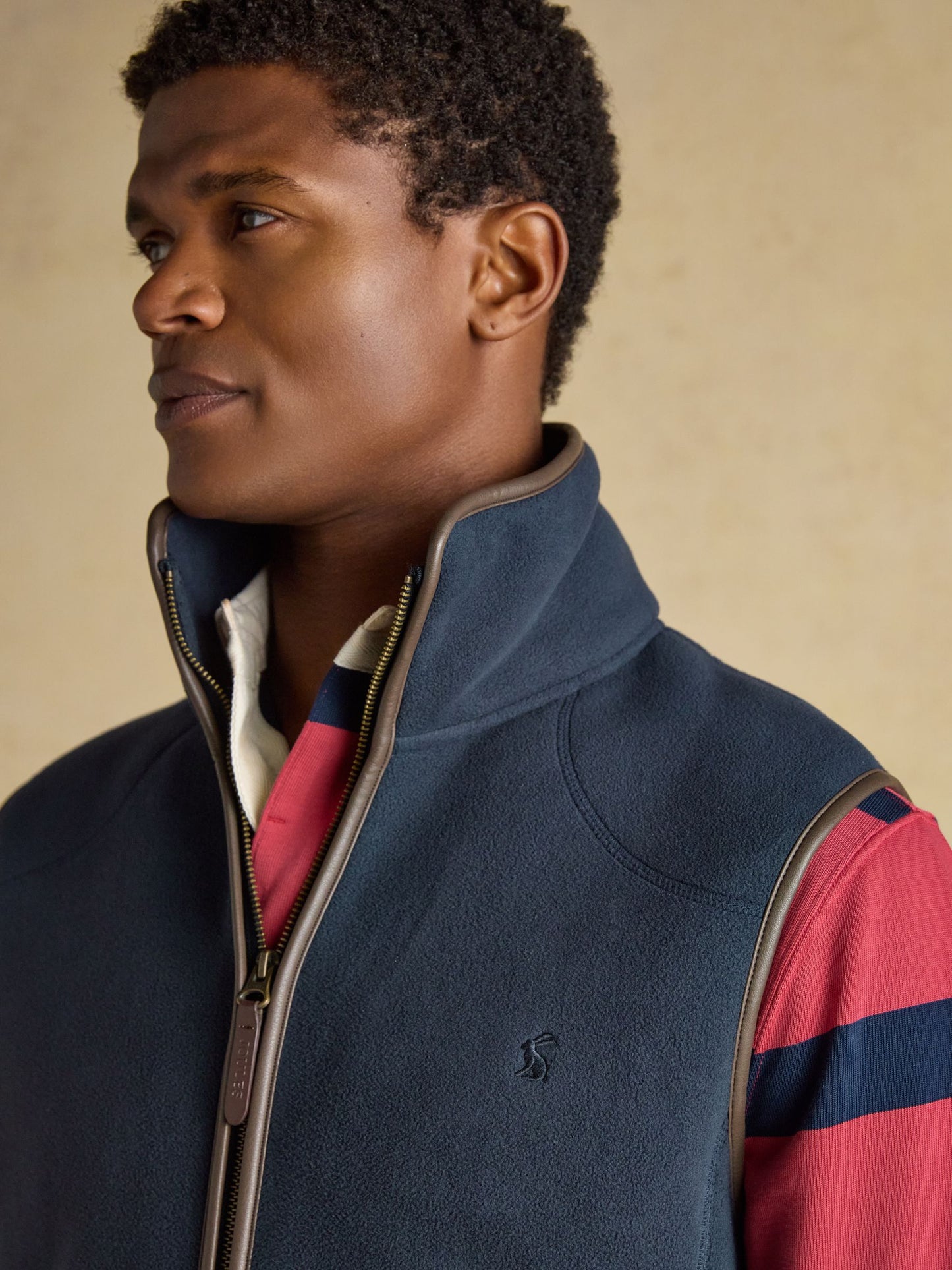 Heritage Fleece Navy Gilet