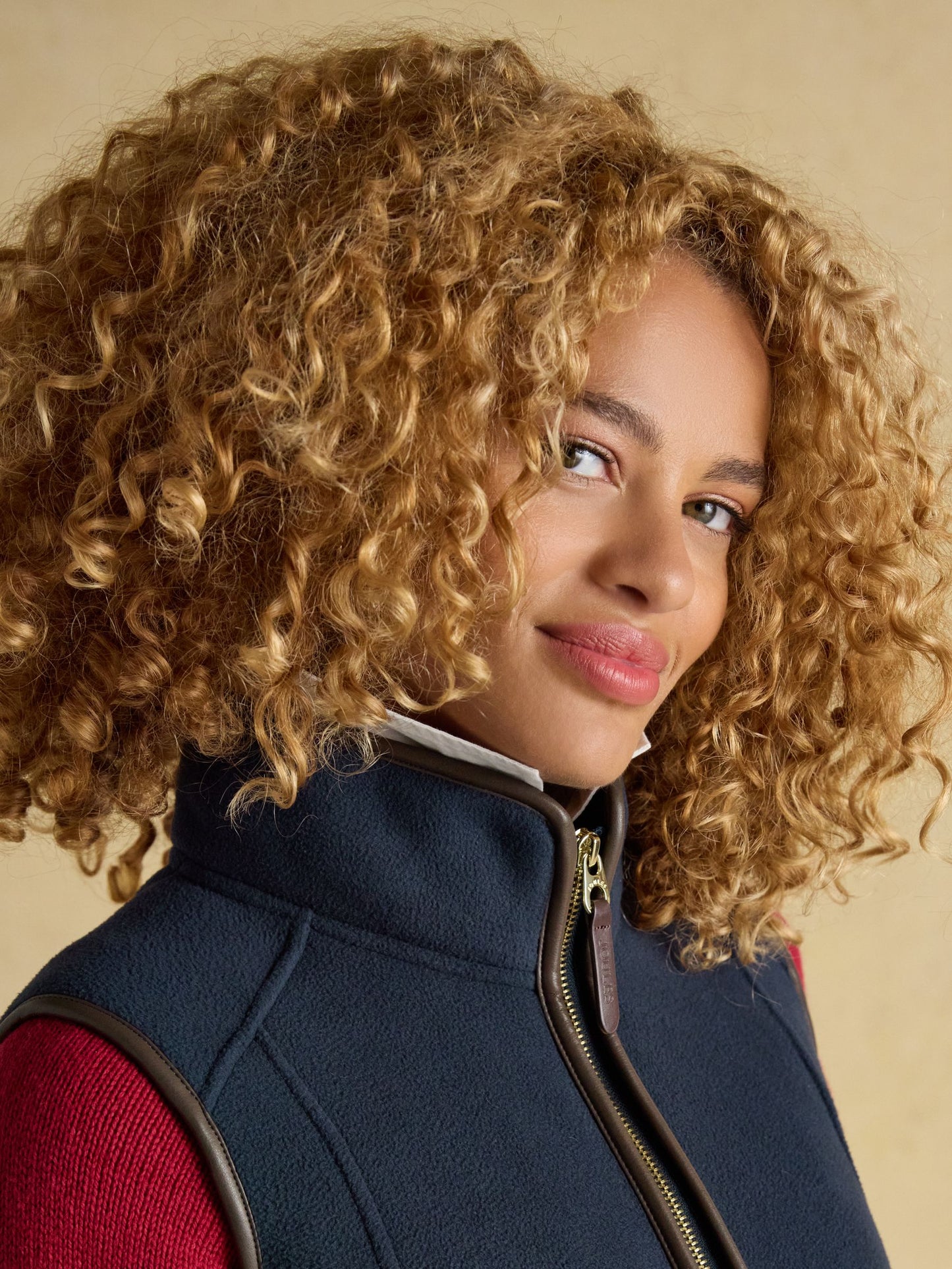 Heritage Navy Blue Regular Fleece Gilet