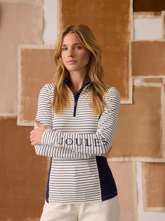 Stripe Long Sleeve Technical Jersey Base Layer