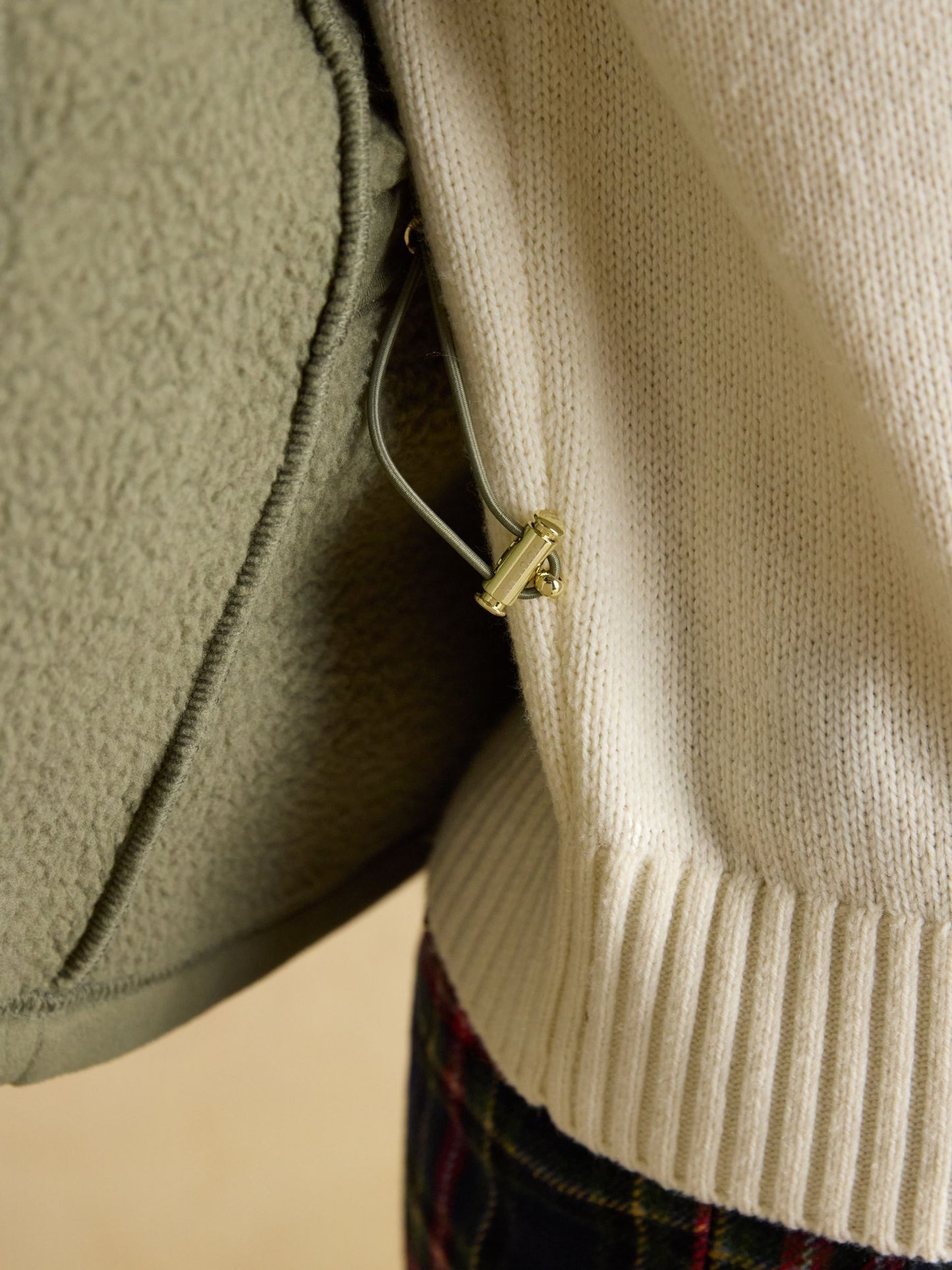 Heritage Light Green Regular Fleece Gilet