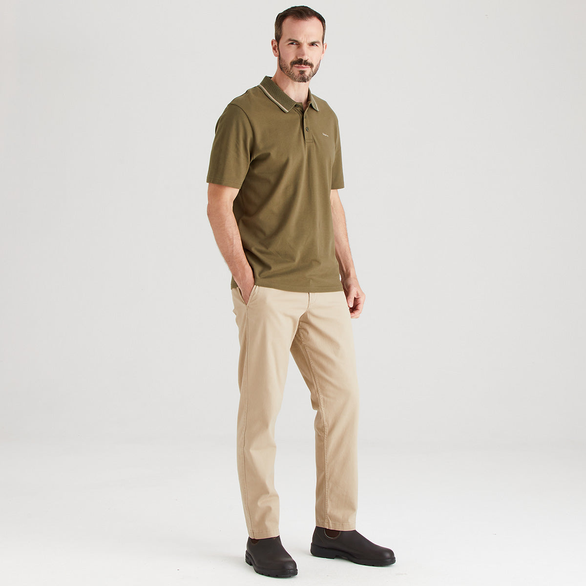 Men’s Kilworth Polo Top Ivy Green