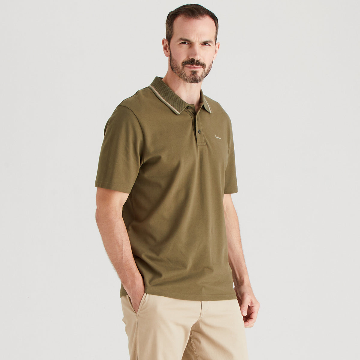 Men’s Kilworth Polo Top Ivy Green