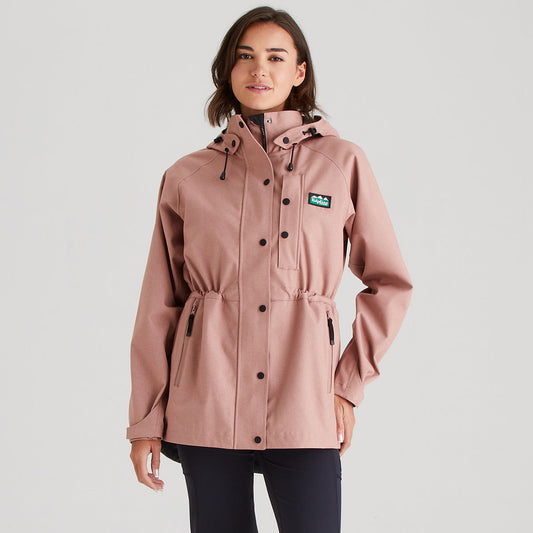 Women’s Monsoon Light Jacket Dusky Pink