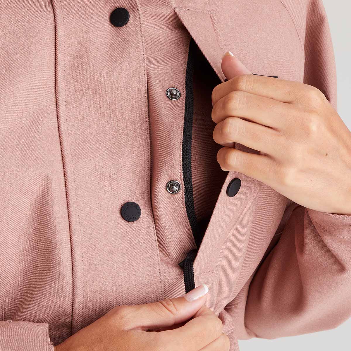 Monsoon Light Jacket Dusky Pink