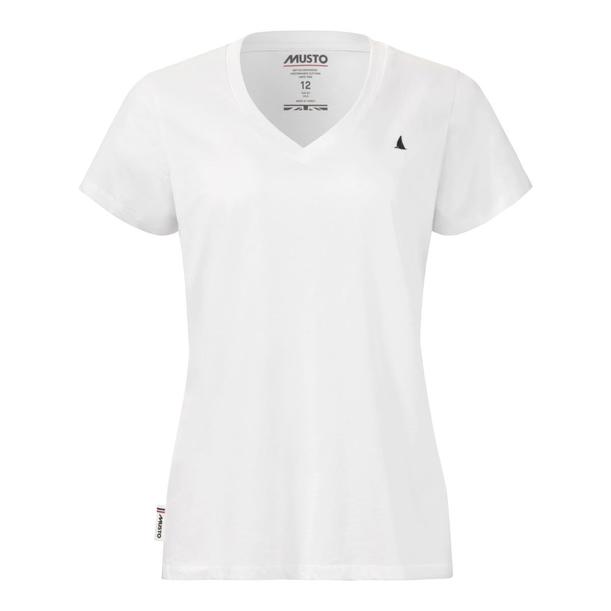 Original V Neck Tee White
