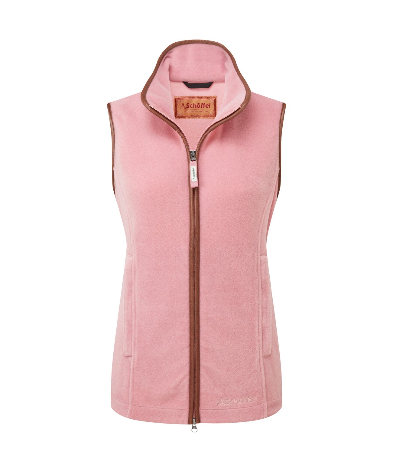 Lyndon Fleece Gilet Antique Rose