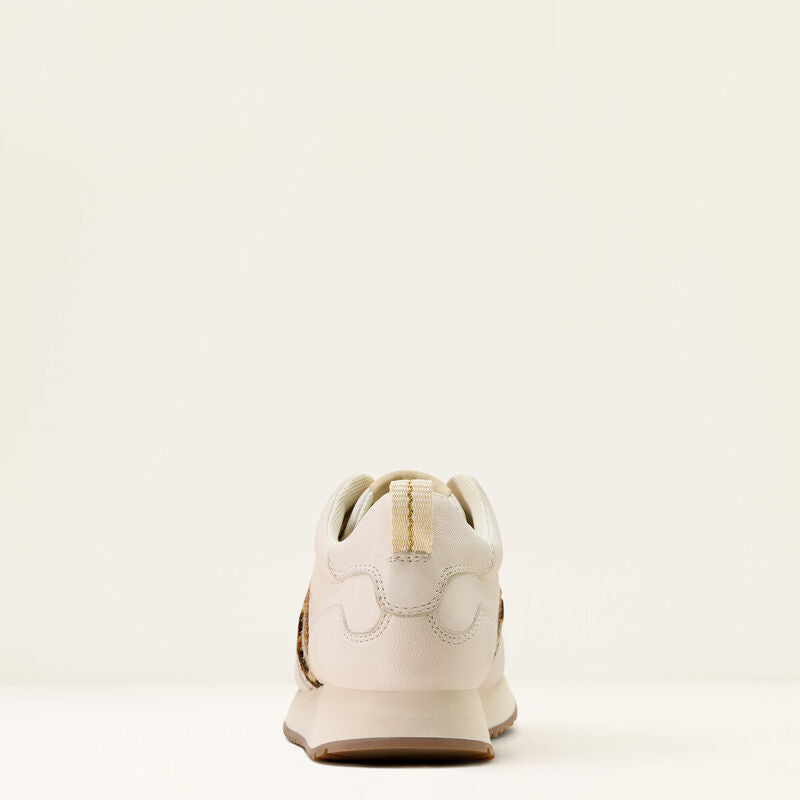 Ranch Runner Trainer Cream/Gilded Leopard Hair On