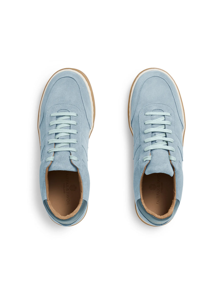 Kendrick Sky Blue Trainers