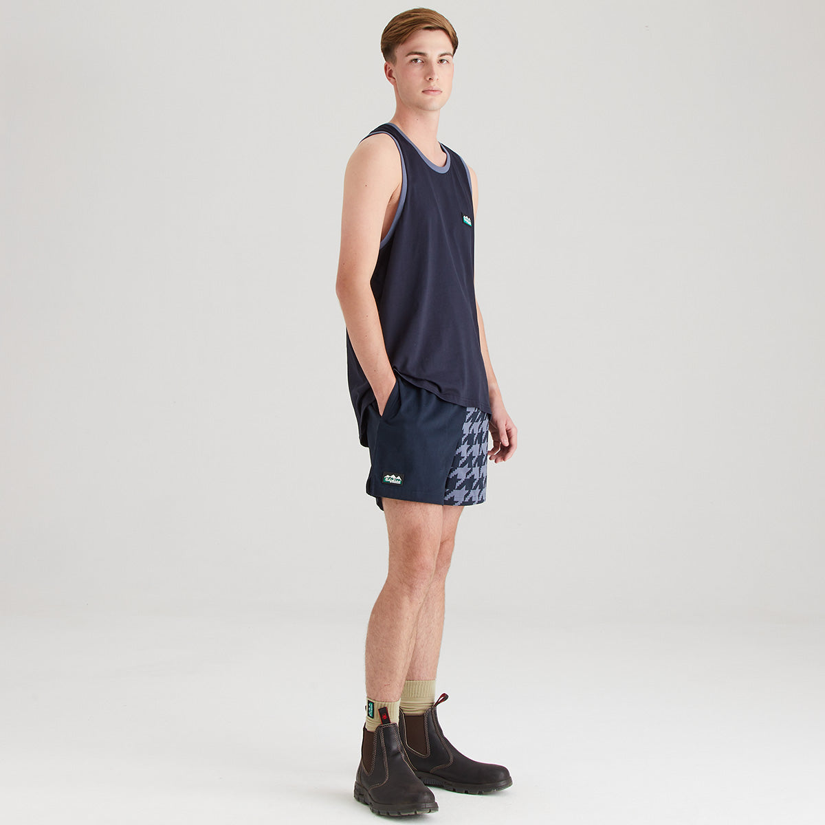 Men’s Signature Singlet Navy