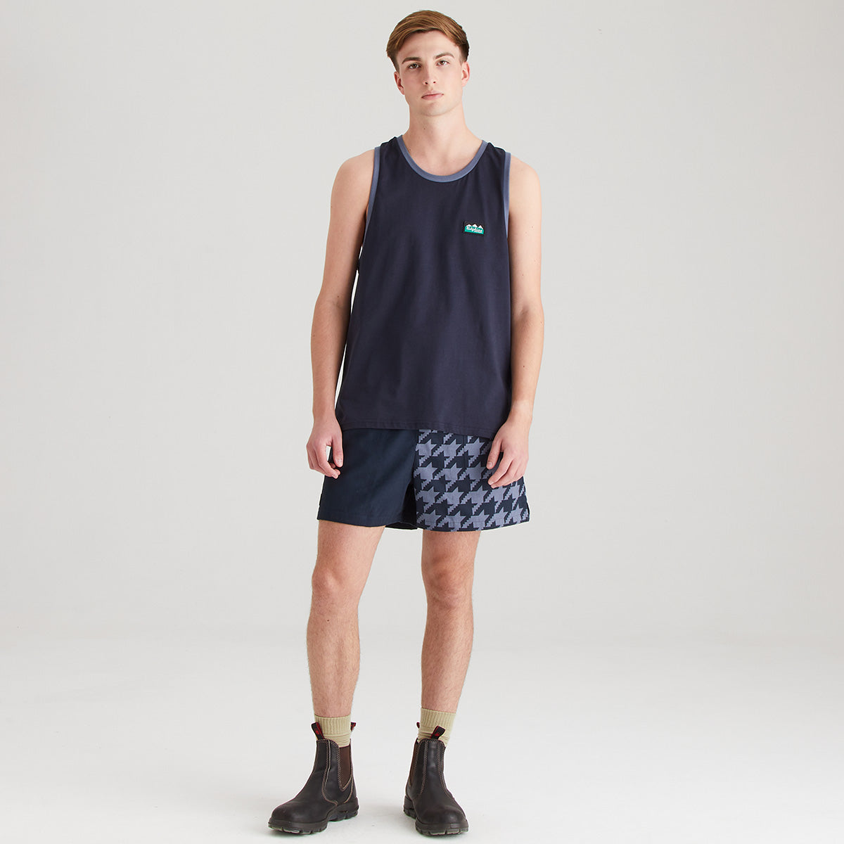 Men’s Signature Singlet Navy