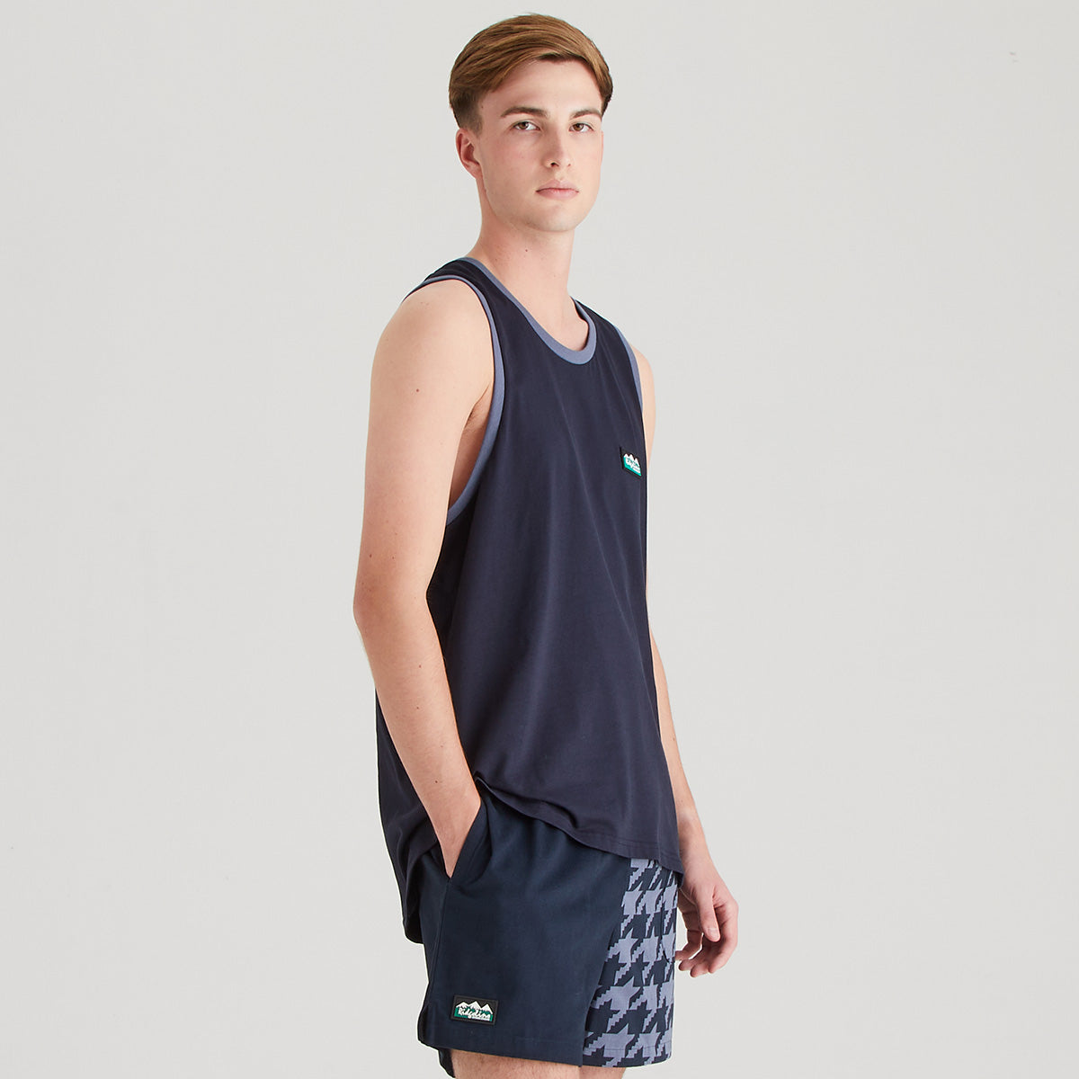 Men’s Signature Singlet Navy