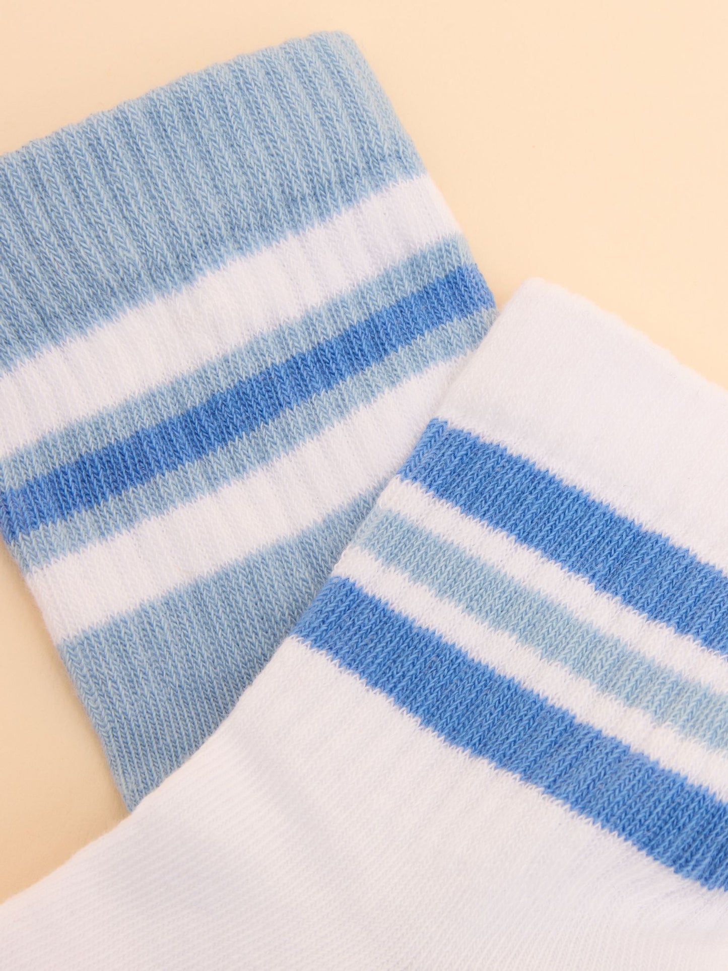 Women's Volley Blue Pack of Two Tennis Socks