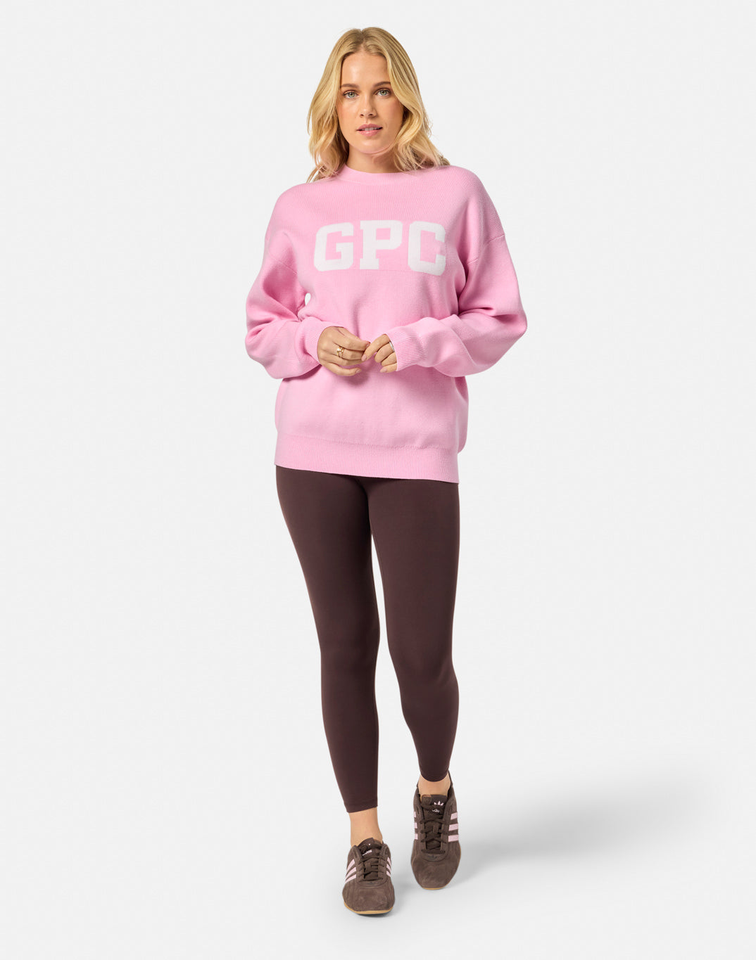 Knit Crew Pink Blossom
