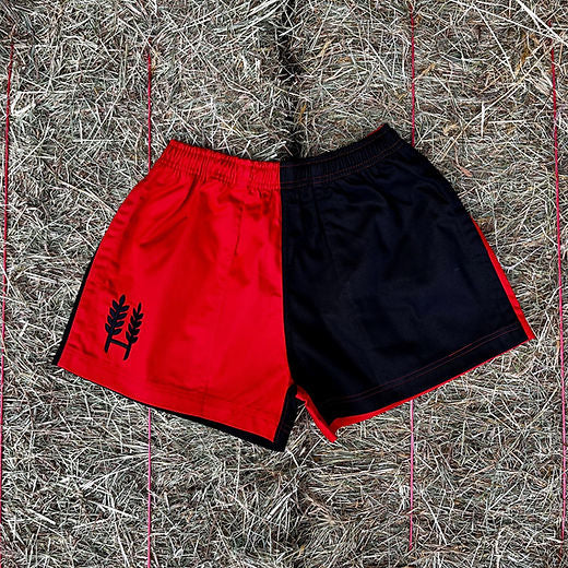 Red/Black Harlequin Shorts