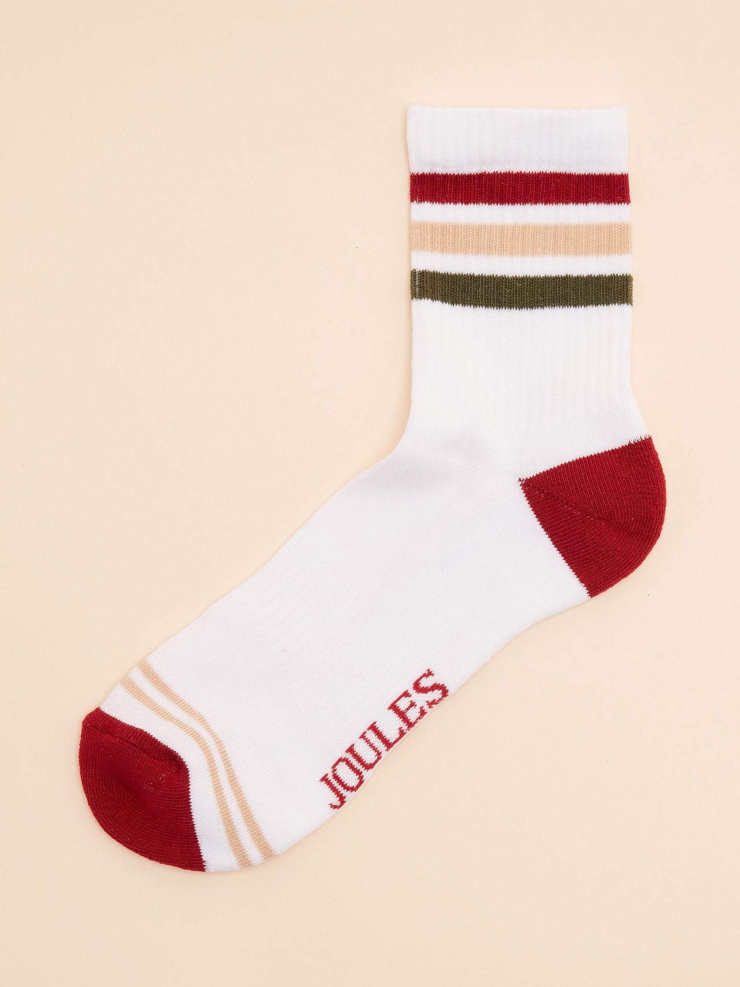 Men's Volley Khaki Green Pack of Two Tennis Socks