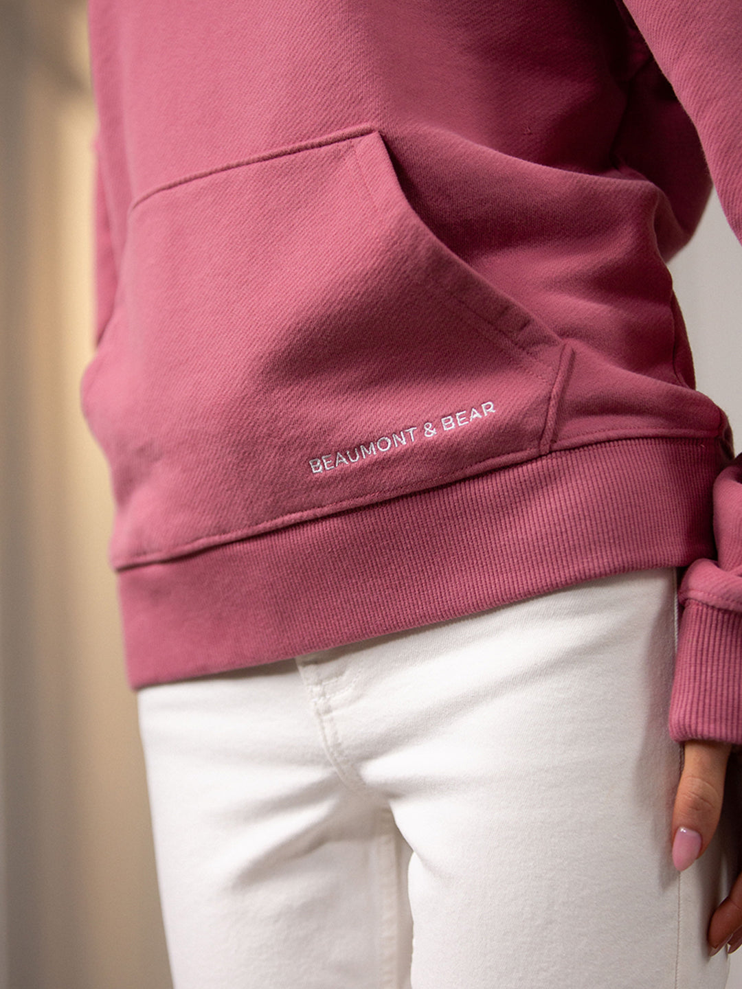 Landscove Women’s Pocketed Quarter Zip Vintage Rhubarb