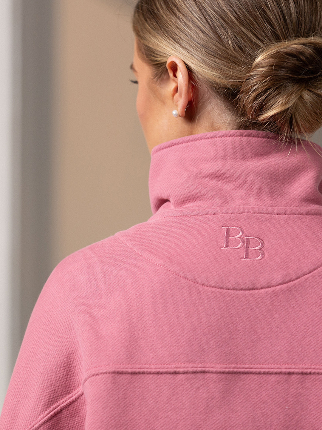 Landscove Women’s Pocketed Quarter Zip Vintage Rhubarb
