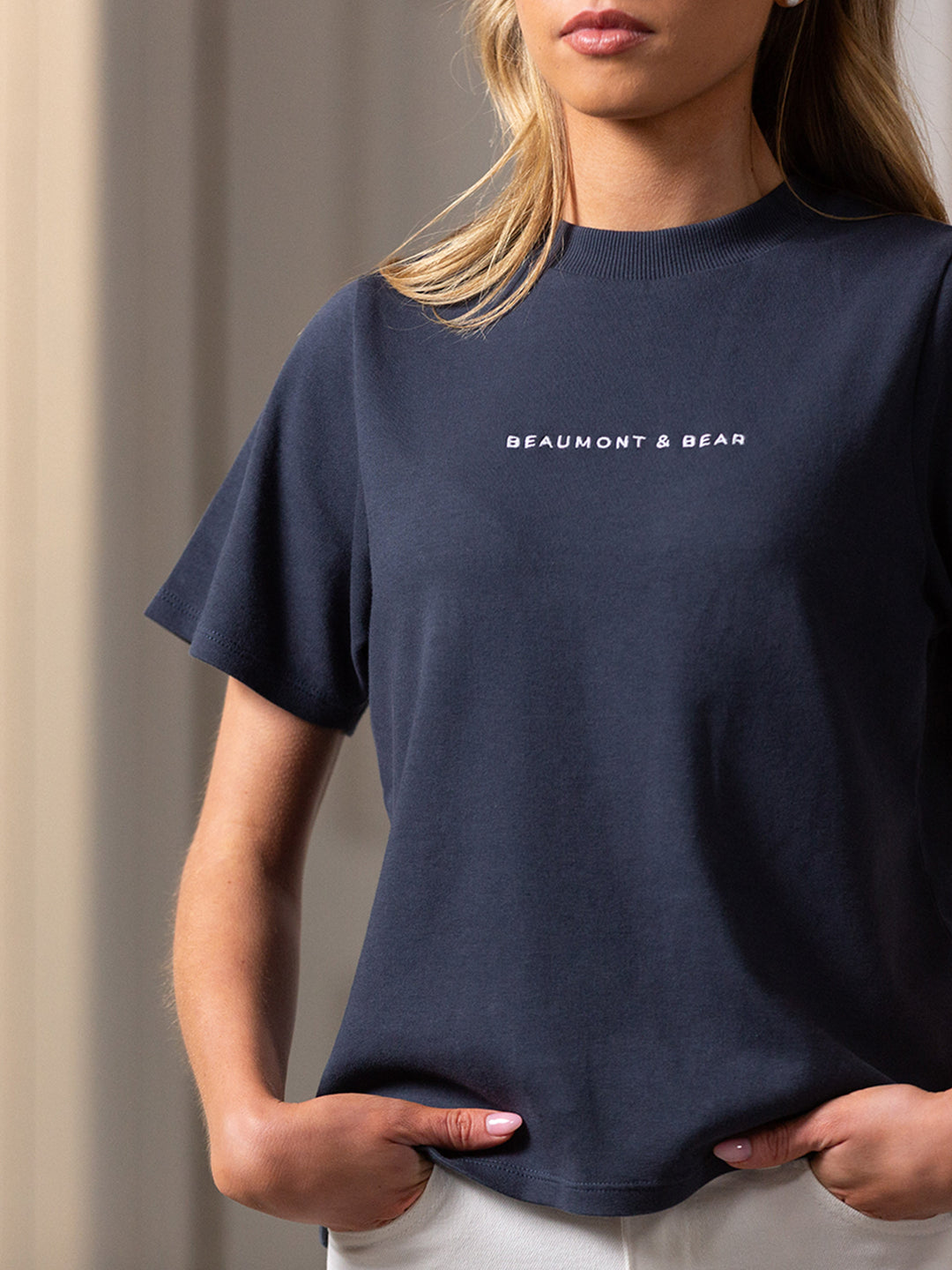 Sidbury Womens T-Shirt Navy