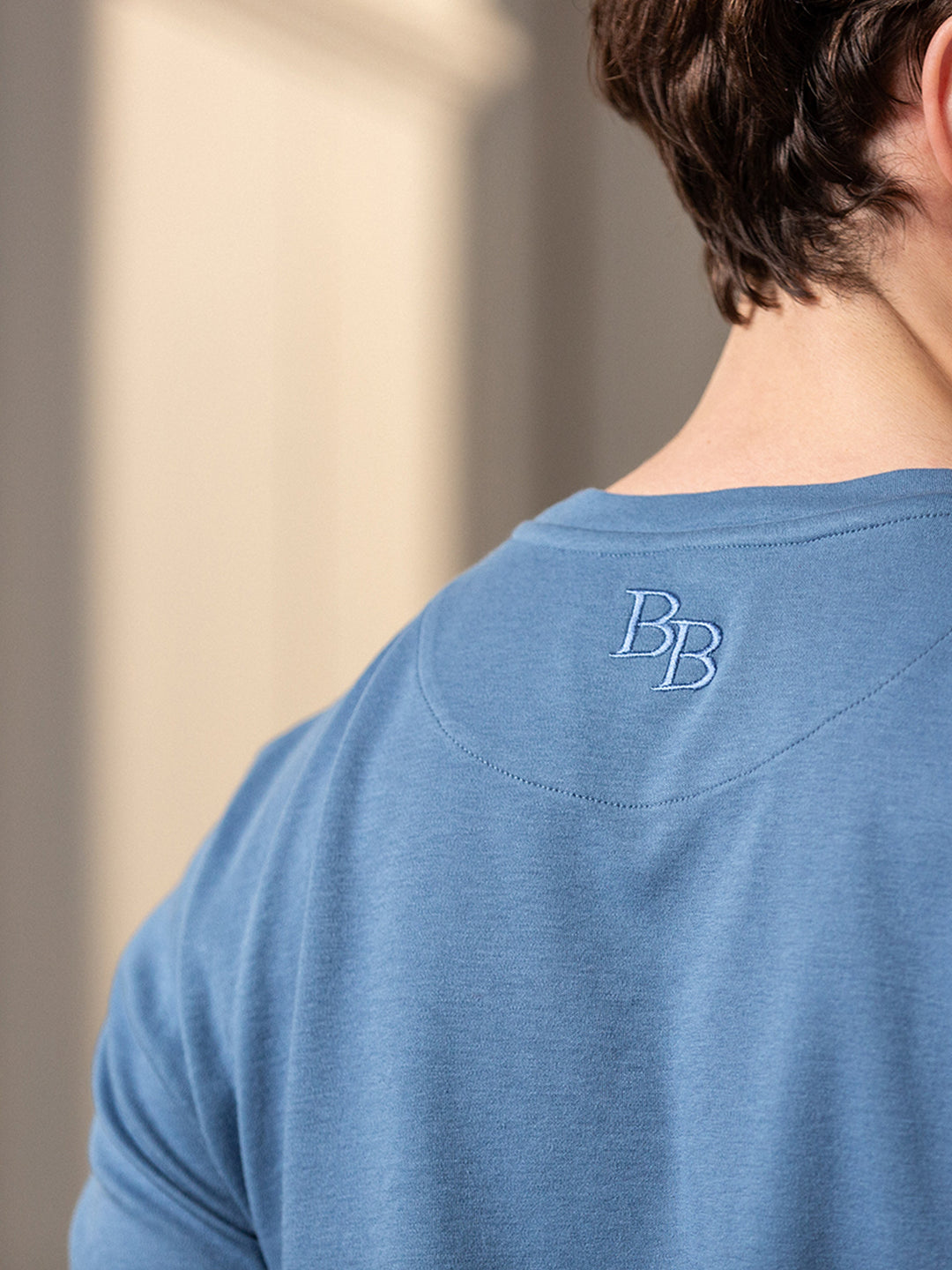 Start Point Mens T-Shirt Vintage Blue