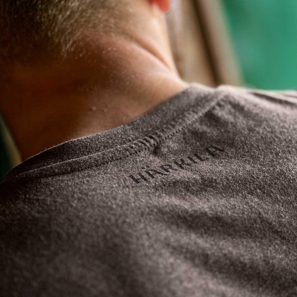 HÄRKILA Identity S/S T-shirt Brown Melange