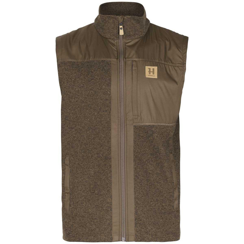 HÄRKILA Kalix Fleece Waistcoat Dark Earth