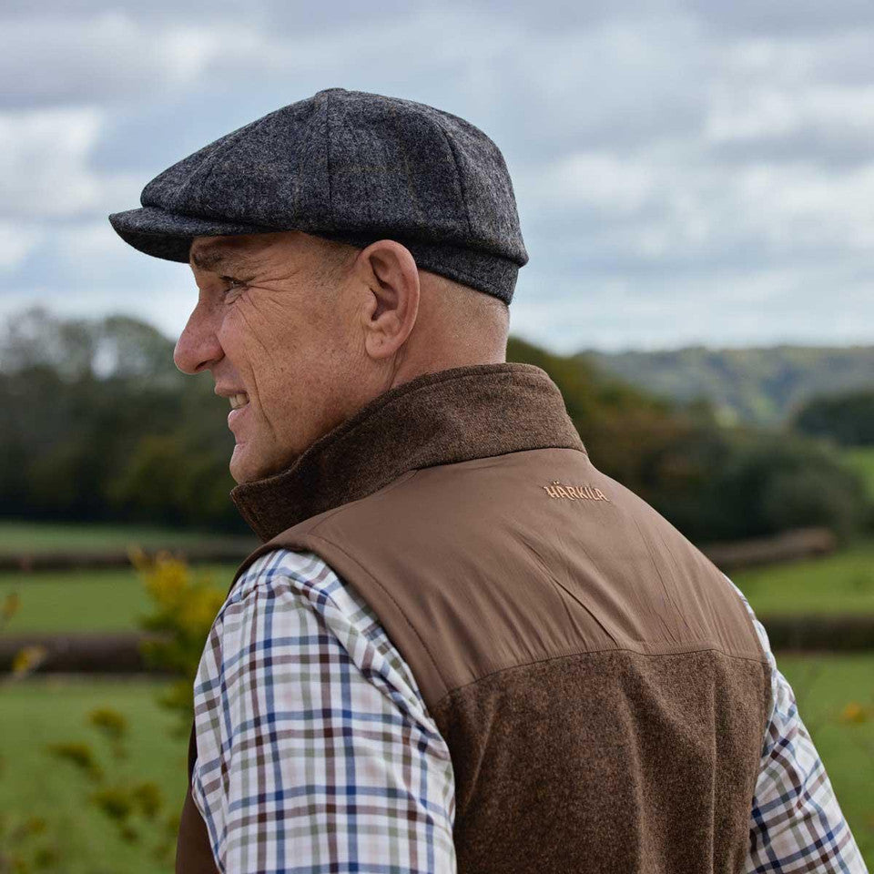 HÄRKILA Kalix Fleece Waistcoat Dark Earth