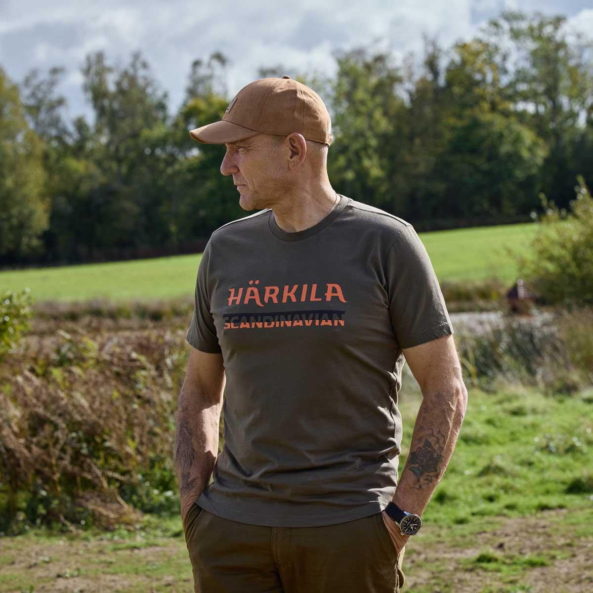 HÄRKILA Scandinavian S/S T-shirt Grape Leaf