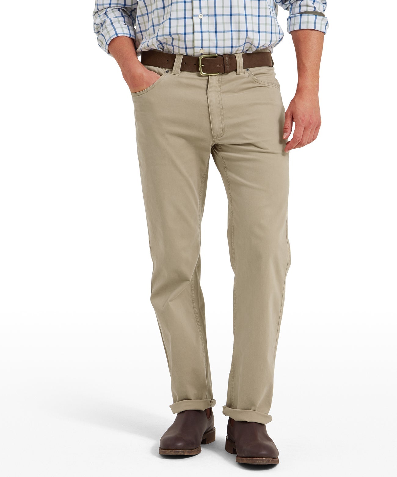 Canterbury 5 pocket jeans camel