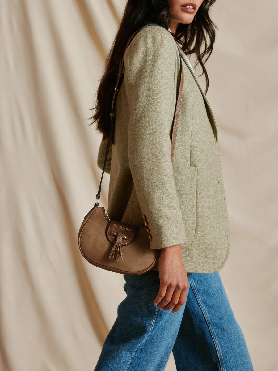 Windsor Tan Micro Crossbody
