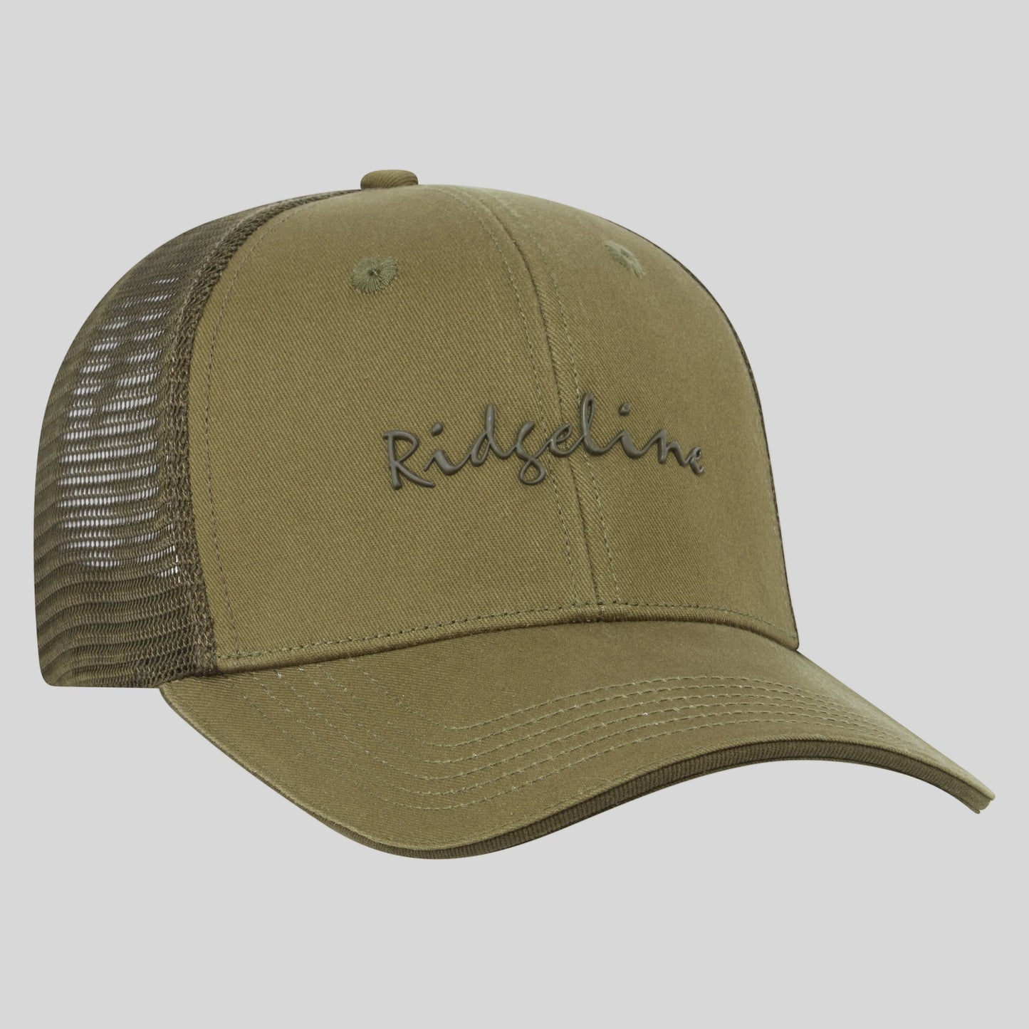 Ridgeline Signature Trucker Cap Teak