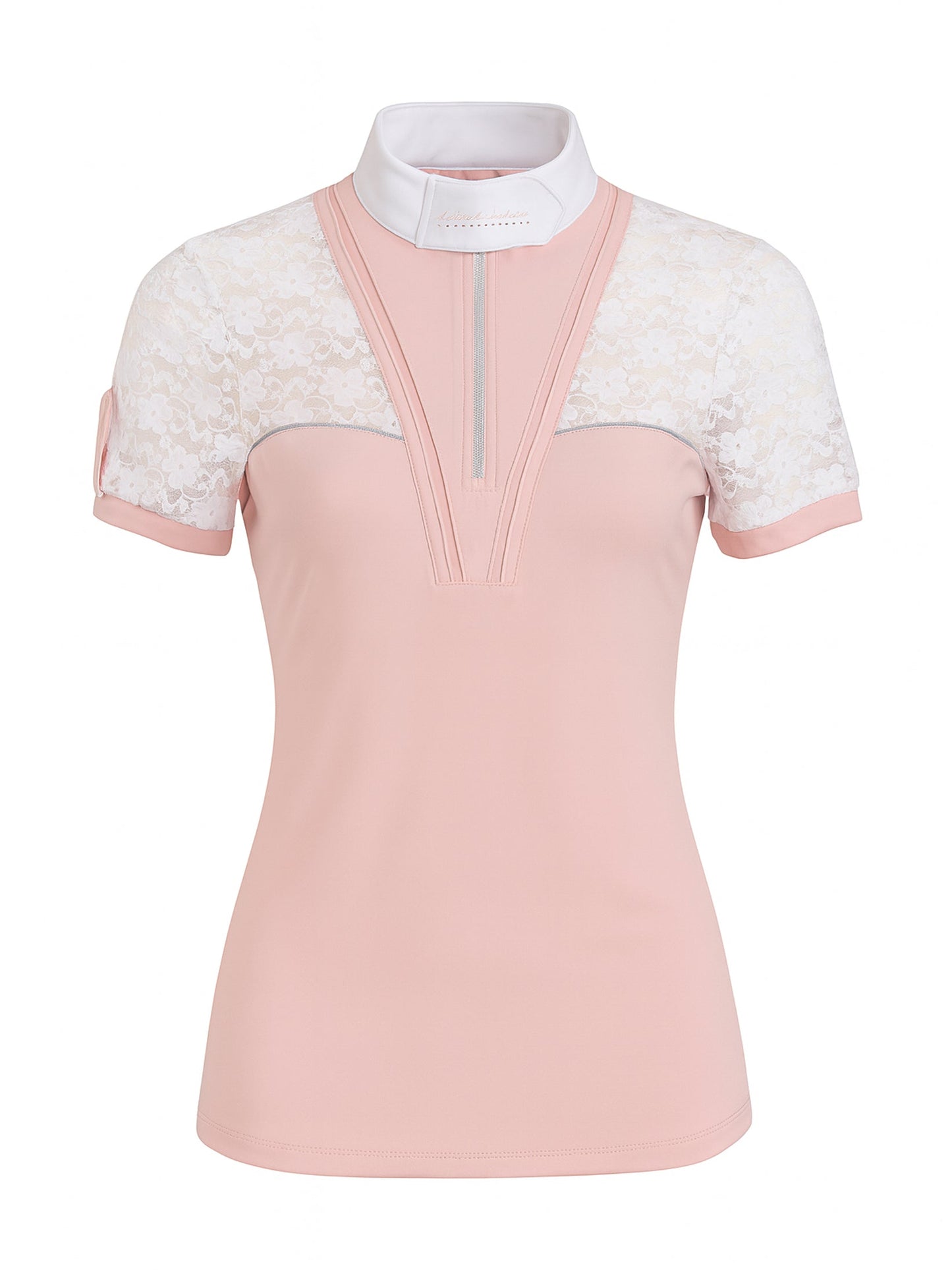 Sophia S/S Lace Show Shirt Pink