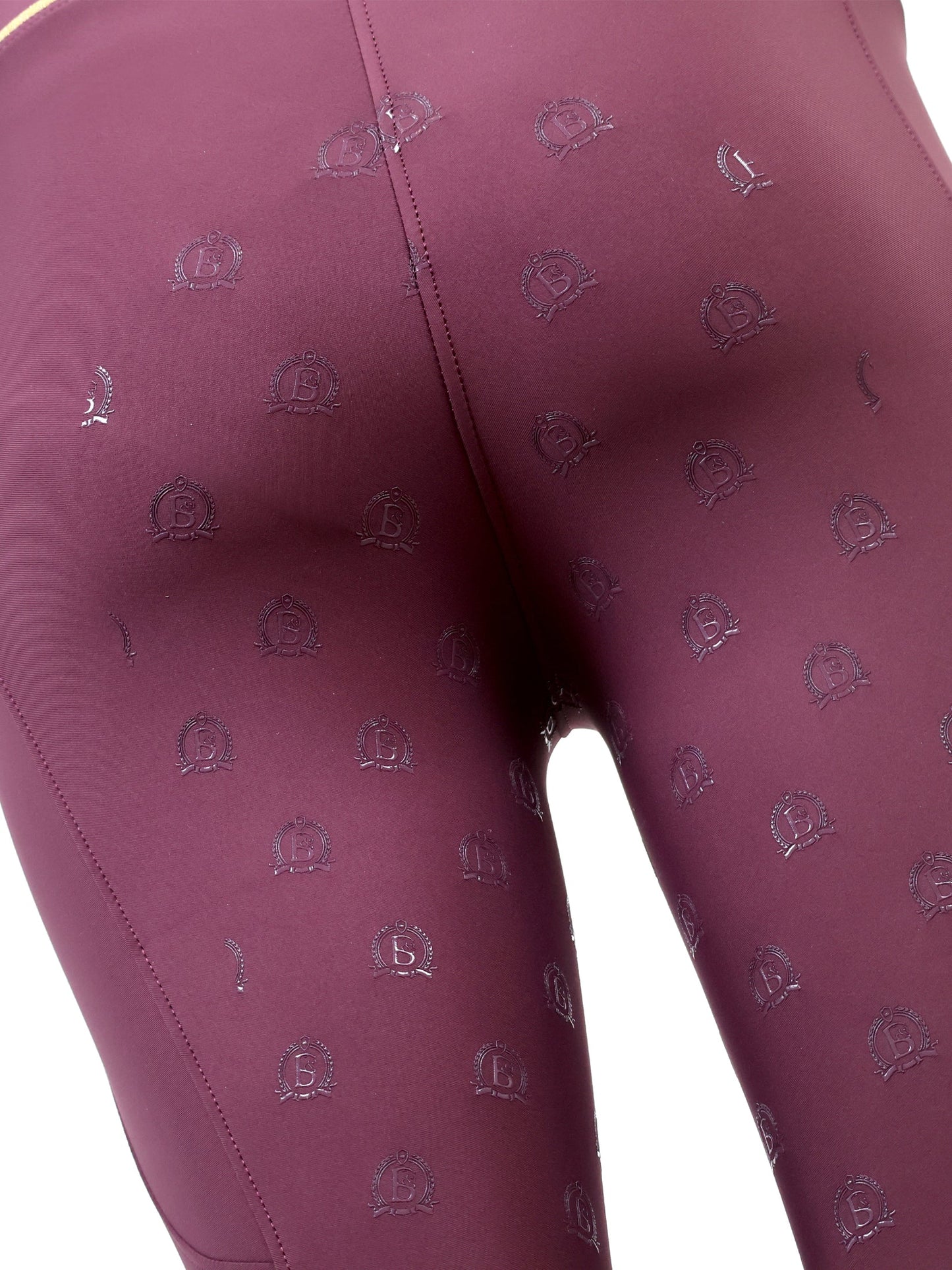 Mini Maya Pleated Leggings Mulberry