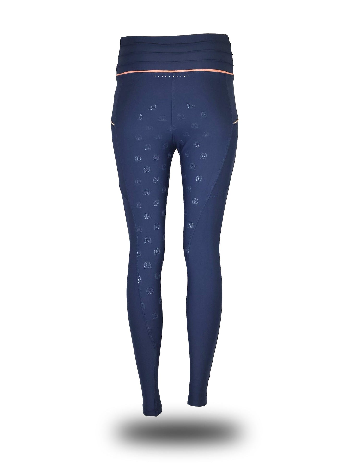 Mini Maya Pleated Leggings Navy