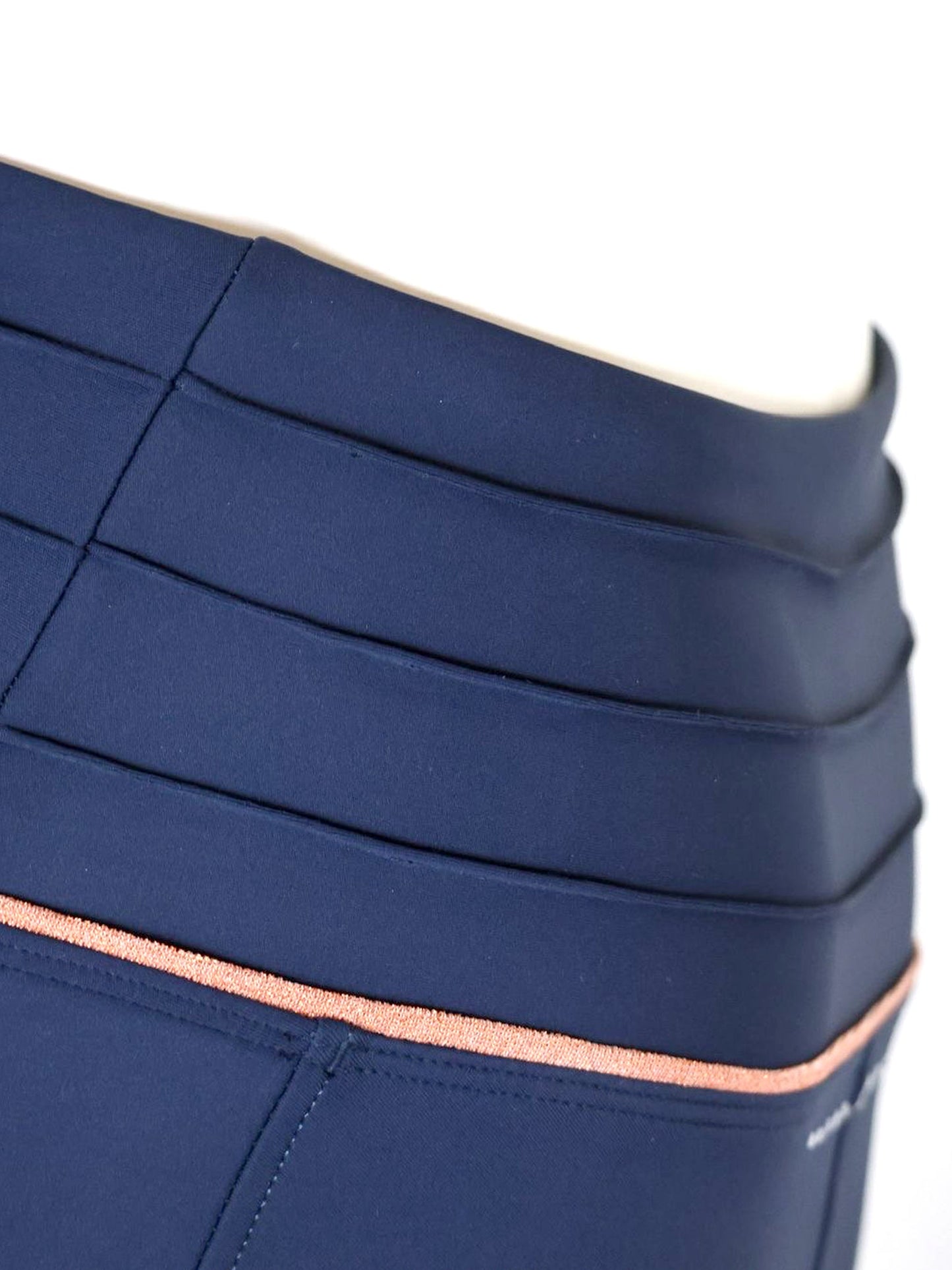 Mini Maya Pleated Leggings Navy