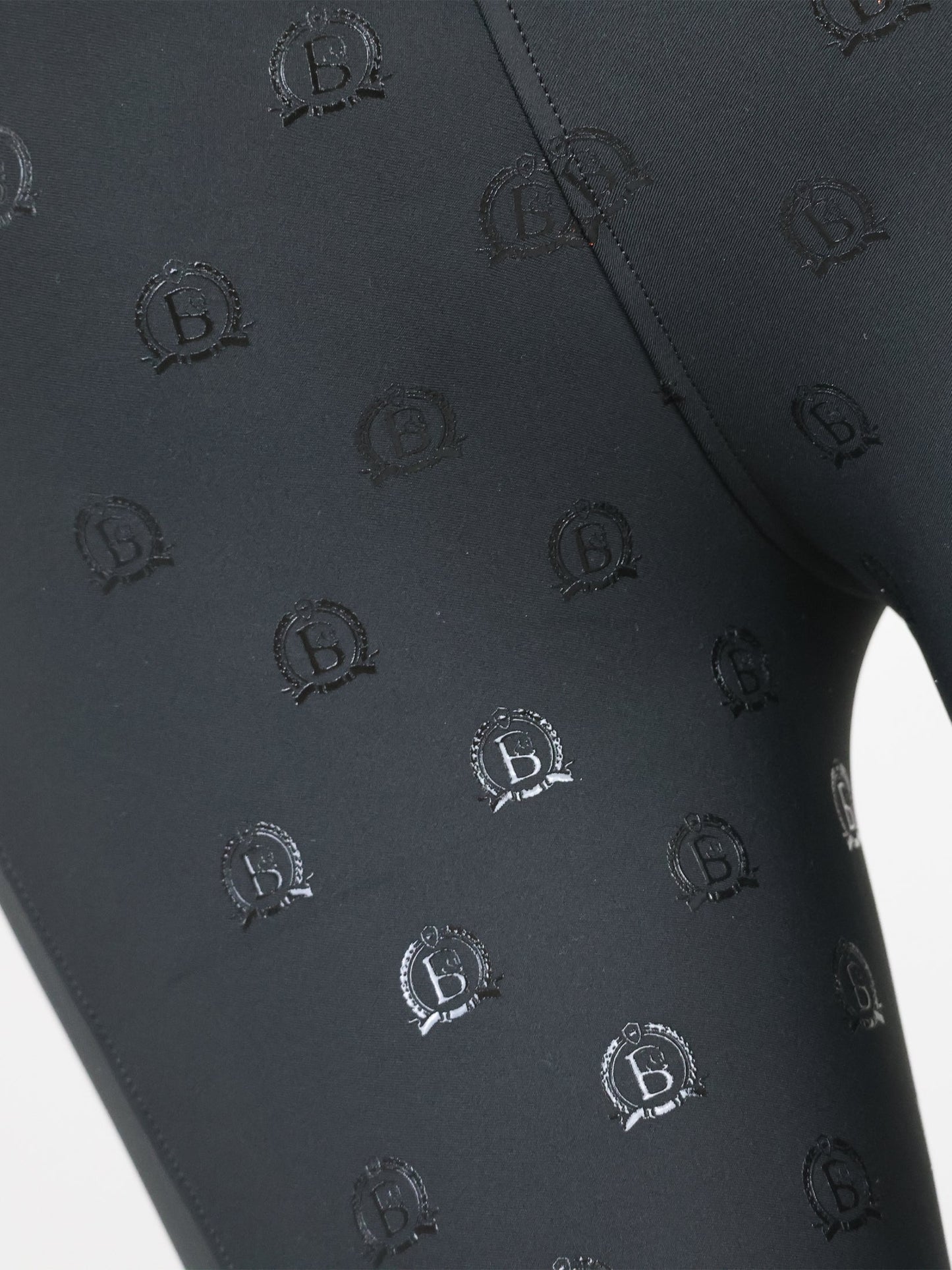 Mini Maya Pleated Leggings Black