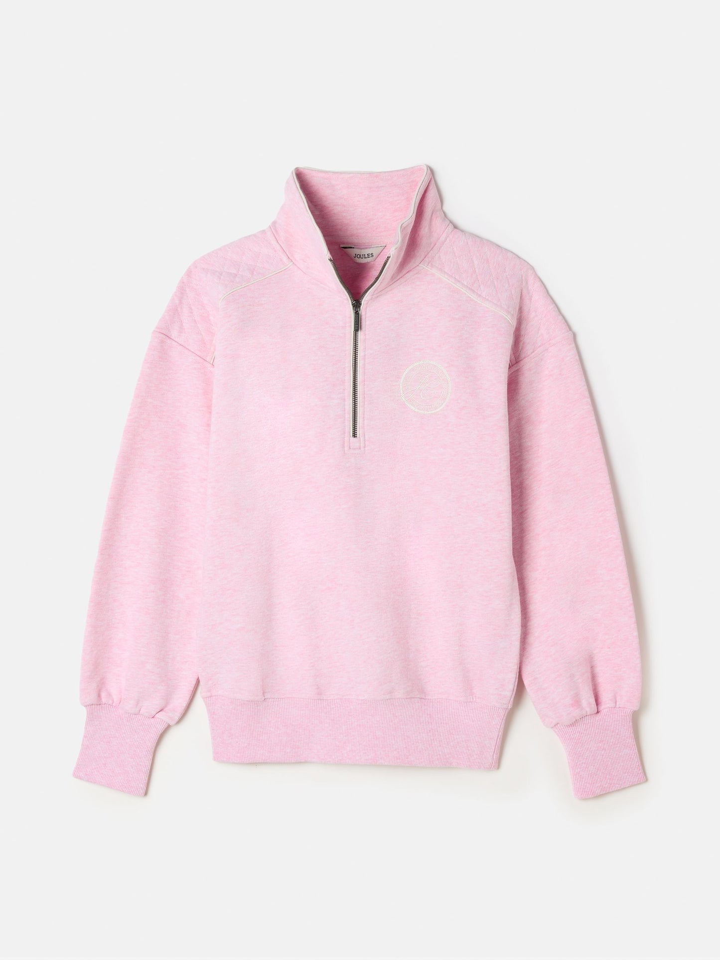 Racquet Pink Half Zip Sweatshirt