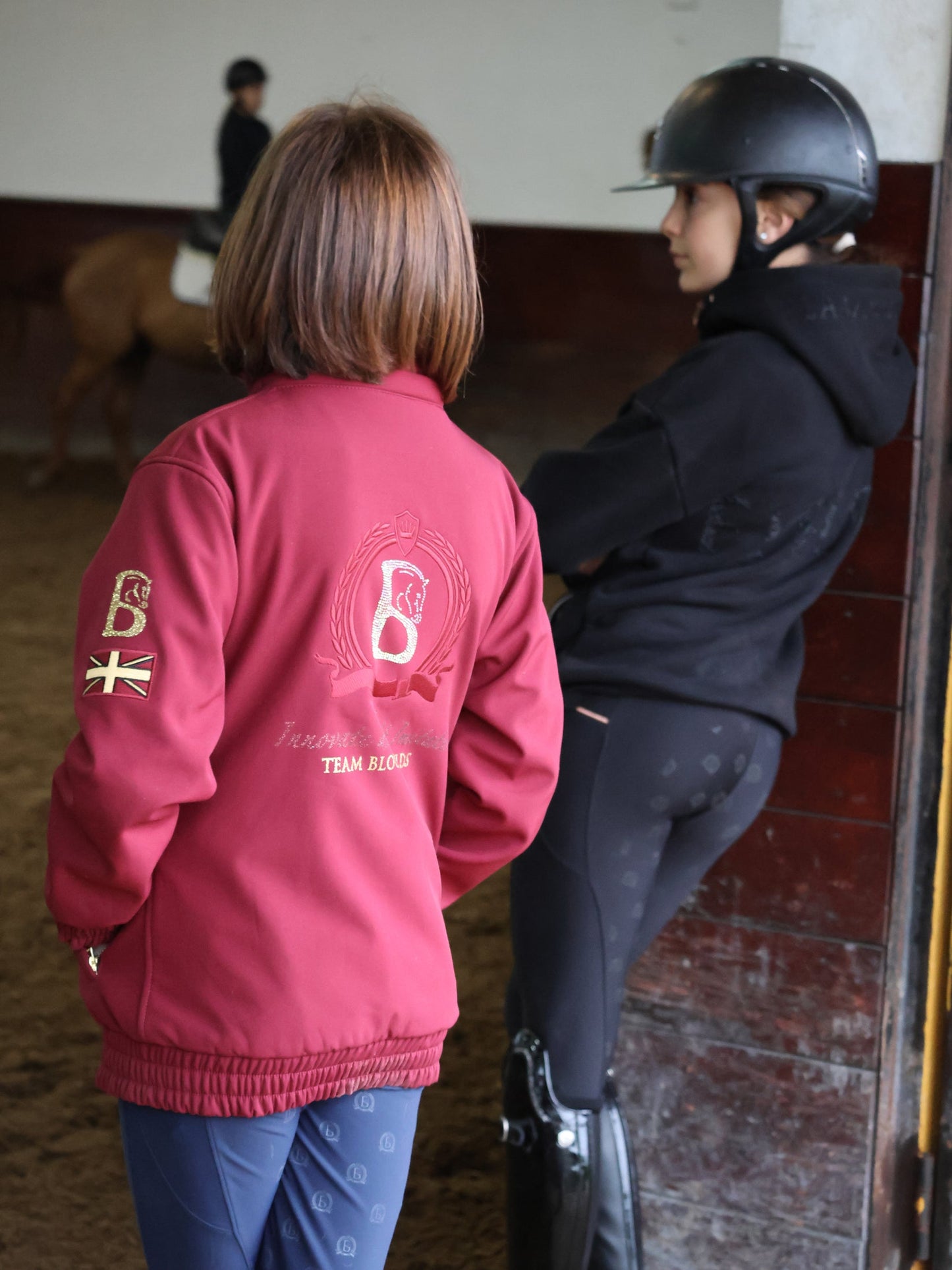 Children’s Felicity Showerproof Jacket Burgandy