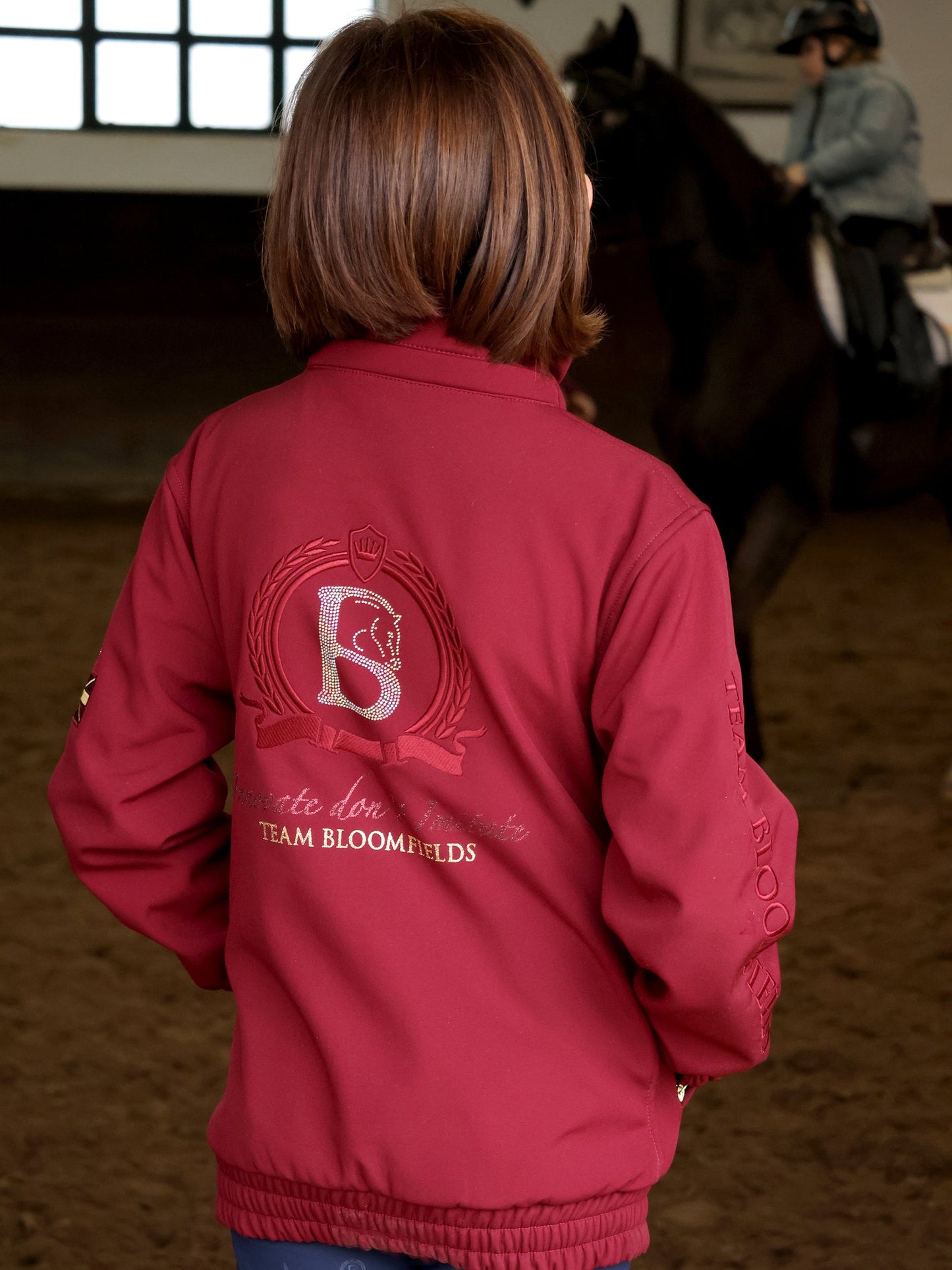 Children’s Felicity Showerproof Jacket Burgandy