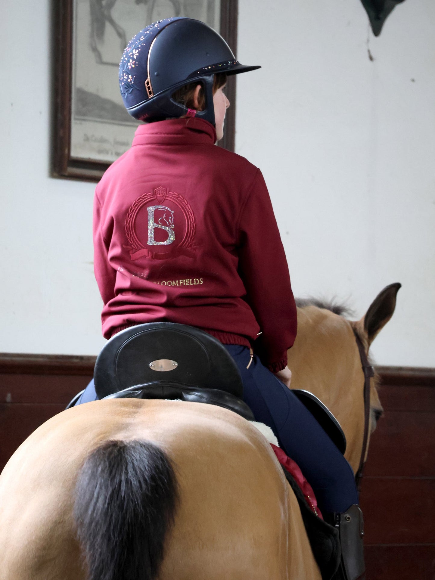 Children’s Felicity Showerproof Jacket Burgandy