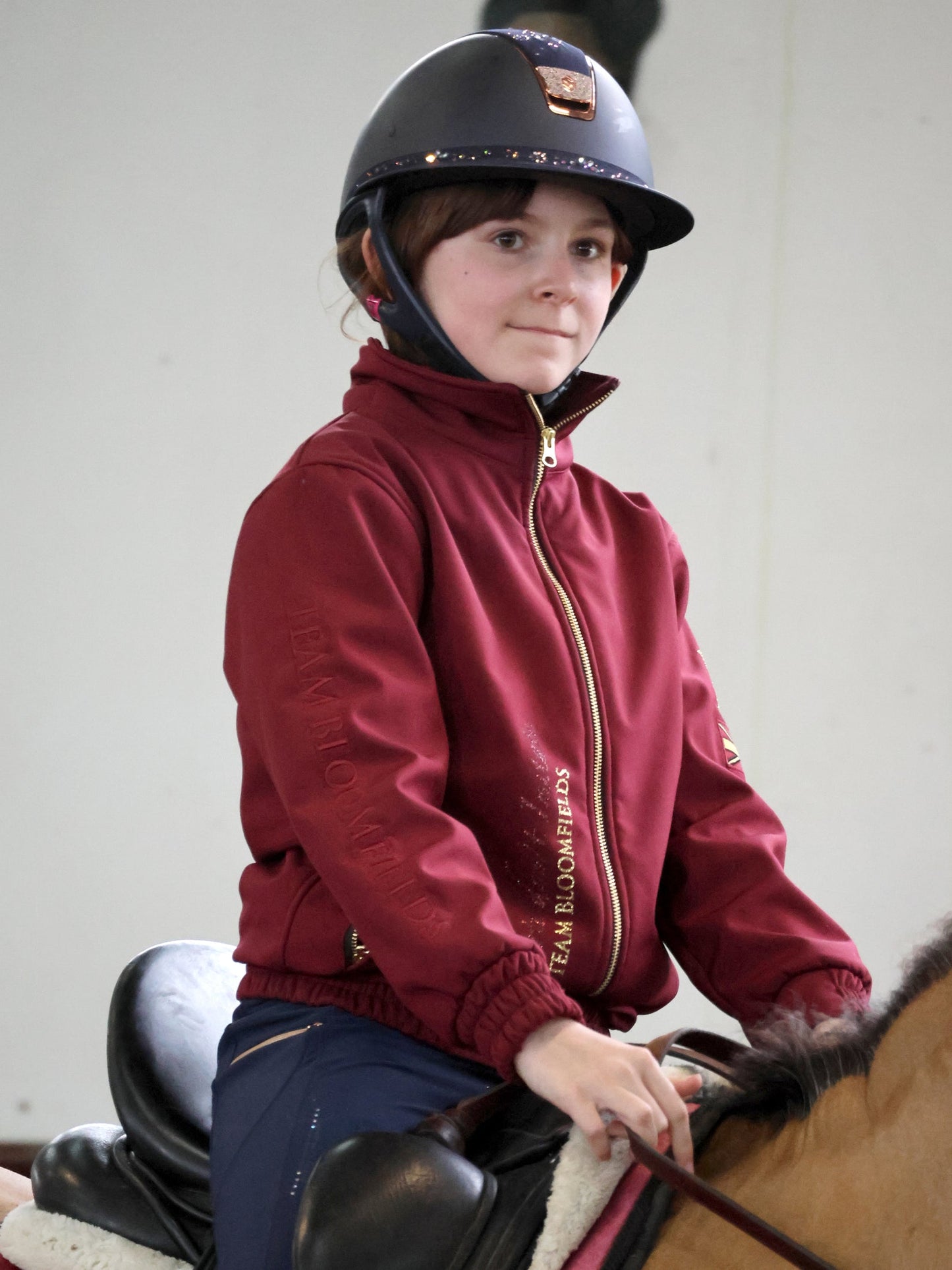 Children’s Felicity Showerproof Jacket Burgandy