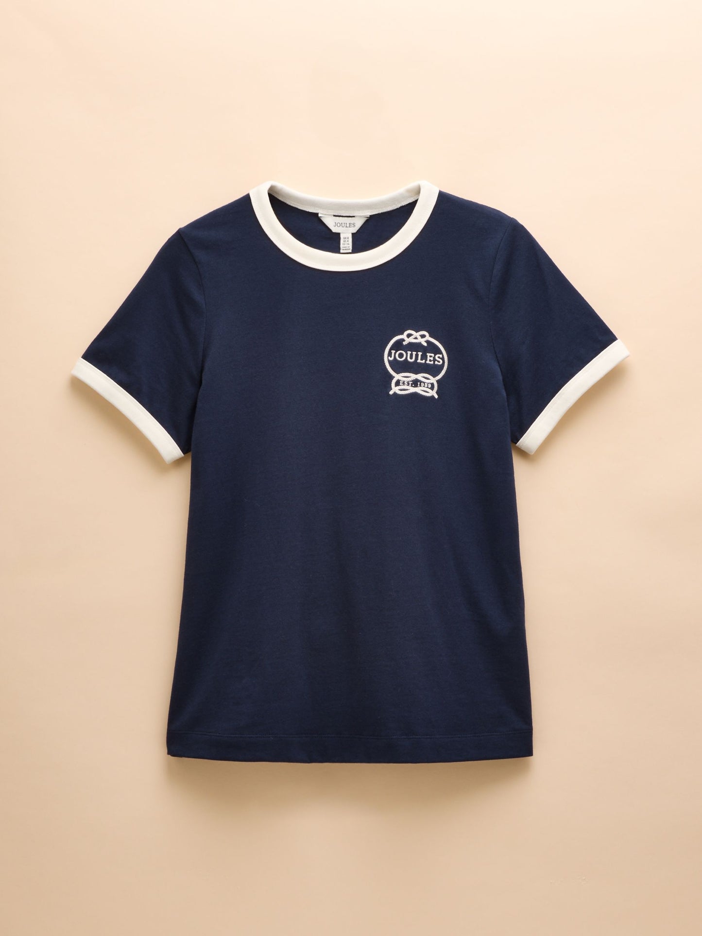 Kitsford Navy Embroidered T-Shirt