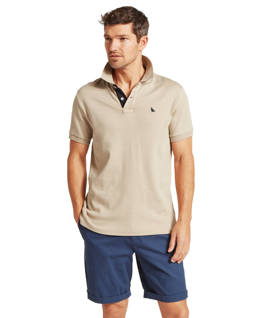 St Ives Jersey Polo shirt Cobblestone