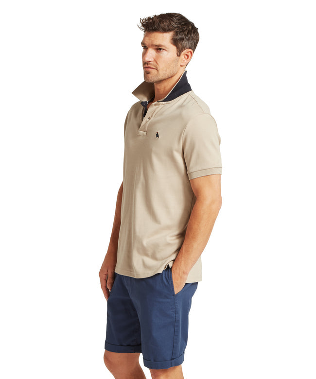 St Ives Jersey Polo shirt Cobblestone
