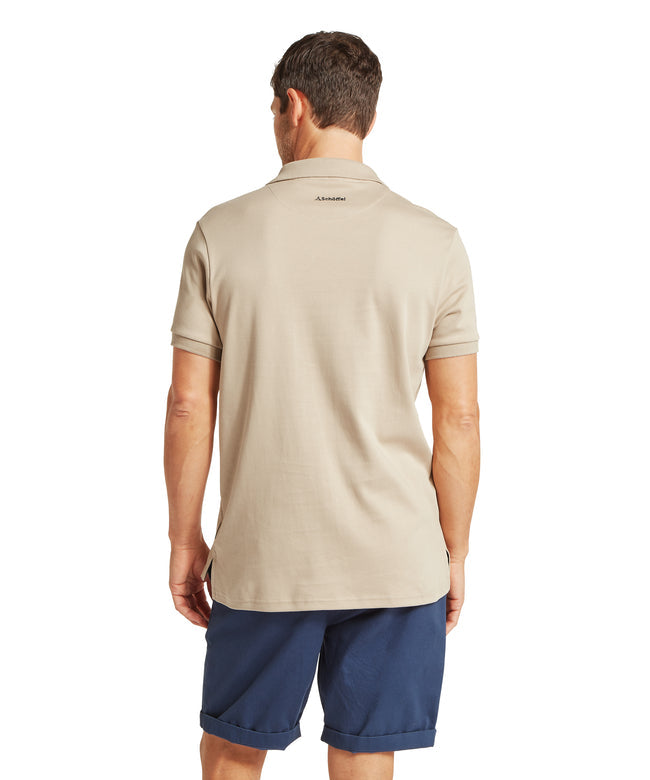 St Ives Jersey Polo shirt Cobblestone