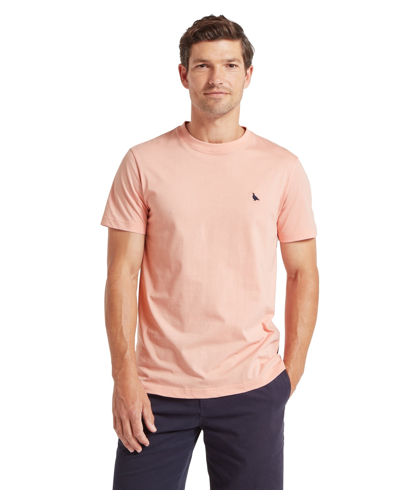 Trenance T-Shirt Pale Rose