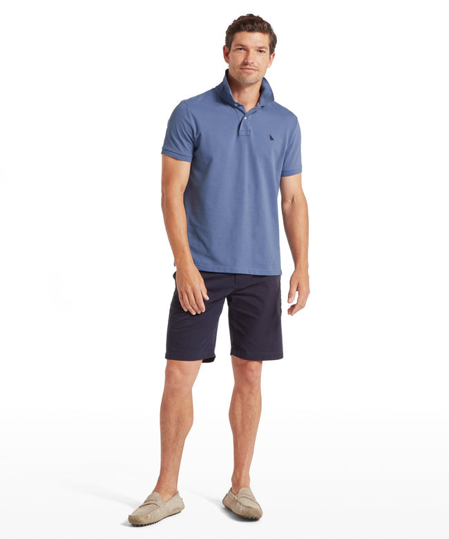 St Ives Polo Shirt Vintage Indigo