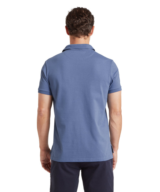 St Ives Polo Shirt Vintage Indigo